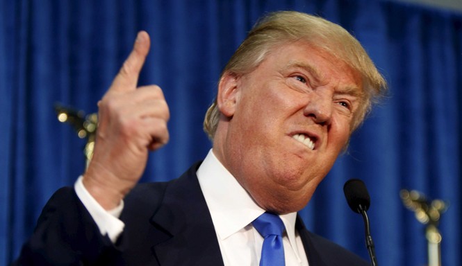 Nếu Donald Trump làm tổng thống Mỹ? Ứng viên “nổi loạn” Donald Trump.