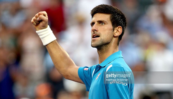 Djokovic rộng cửa vô địch Djokovic đang tiến bước dễ dàng tới ngôi vô địch Miami Open 2016. Ảnh: GETTY IMAGES
