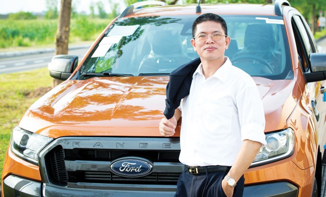 Khó khăn, thử thách là cơ hội để trưởng thành TGÐ Phạm Văn Dũng là người Việt đầu tiên của Ford Việt Nam.