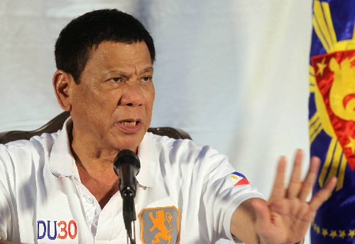Sóng ngầm ở Philippines Tổng thống Philippines Rodrigo Duterte