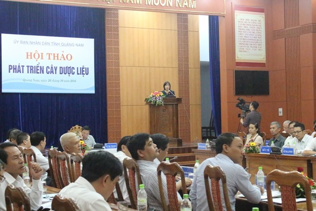 Sống giữa vườn thuốc nam vẫn nhập cây dược liệu Toàn cảnh hội thảo