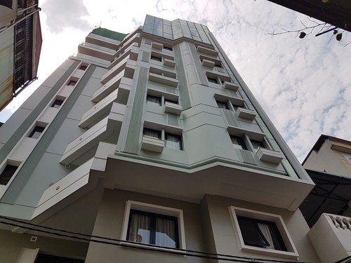 Nguyên Phó Giám đốc Sở GTVT Hà Nội không hợp tác xử lý công trình vi phạm công trình vi phạm của nguyên Phó Giám đốc Sở GTVT Hà Nội Nguyễn Hoàng Linh tại ngõ 8 Lý Nam Đế. Ảnh: Vnexpress