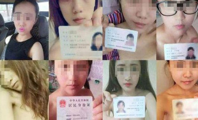 Nhiều nữ sinh khỏa thân để vay tiền Một số bức ảnh cho vay khỏa thân bị rò rỉ trên mạng.