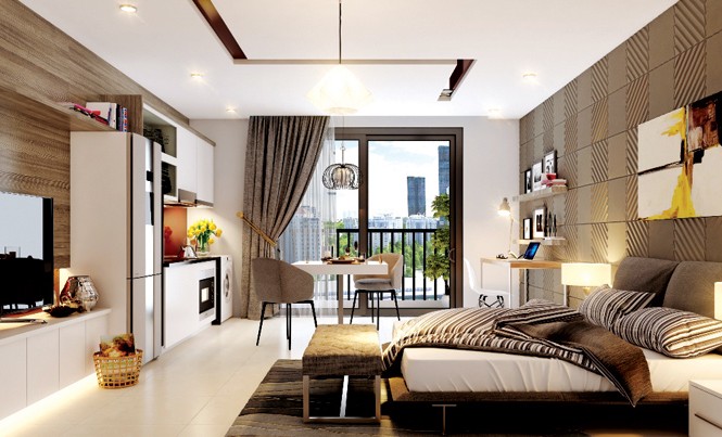 Giải bài toán “an cư lạc nghiệp” cho vợ chồng trẻ Các đôi vợ chồng trẻ hiện nay đang vô cùng hào hứng với sự xuất hiện của một loại hình nhà ở mới mẻ - SOHO (Small Office Home Office)
