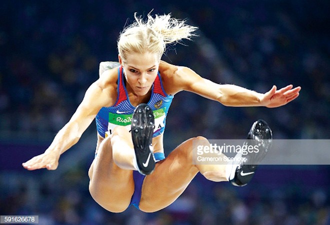 Điền kinh Nga chia rẽ vì bê bối doping Daria Klishina là một trong số VĐV được chứng thực tư cách VĐV trung lập để có thể tham dự giải vô địch thế giới. Ảnh: Getty Images