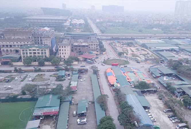 28 ha đất quy hoạch trụ sở các Tổng công ty: Bỏ hoang đến bao giờ? Hơn 200.000m2 đất vàng quy hoạch làm trụ sở Tổng Cty đang bị sử dụng sai mục đích nhiều năm và chưa hẹn ngày khởi công. Ảnh: Hà Thành.