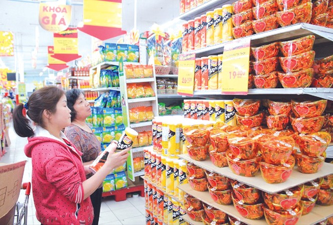 Hàng Việt trước nguy cơ “Thái hóa” Hàng Thái đã tràn ngập siêu thị Big C.