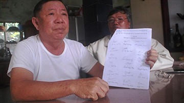 Xác minh 'tâm thư' người dân Nam Ô gửi Thủ tướng Ông Bùi Văn Phong bất ngờ trước 18 chữ ký được cho là đại diện làng Nam Ô gửi “tâm thư” lên Thủ tướng
