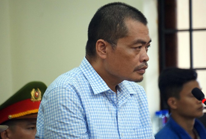 Gian lận thi ở Hà Giang: Đề nghị tuyên bị cáo chủ mưu 8-9 năm tù Bị cáo Nguyễn Thanh Hoài. Ảnh: Nguyễn Hoàn