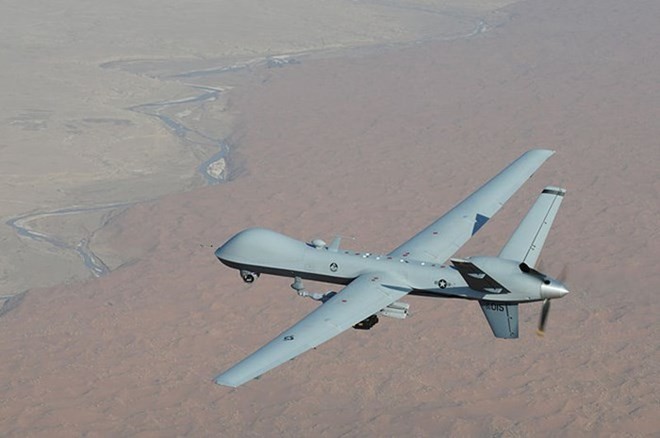THẾ GIỚI 24H: CIA dùng máy bay không người lái tấn công khủng bố Máy bay không người lái của quân đội Mỹ. (Nguồn: American Security Project)
