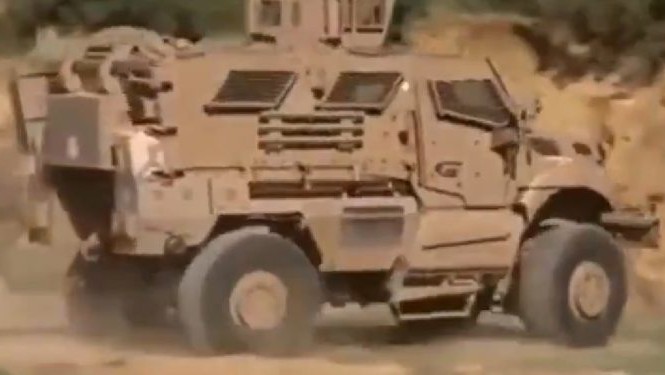Algeria tiếp nhận xe trinh sát quân sự chống mìn của Mỹ Xe quân sự mới được Quân đội Algeria tiếp nhận