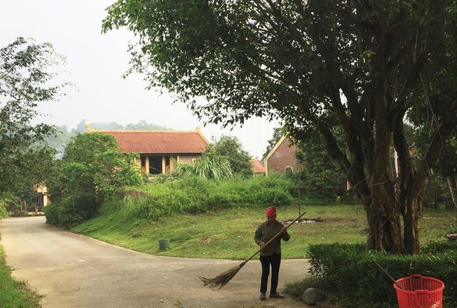 Lại thêm biệt phủ, khu sinh thái xây trên đất nông nghiệp ở Ba Vì Quang cảnh dự án Điền Viên Thôn tại xã Yên Bài.Ảnh: Võ Hóa