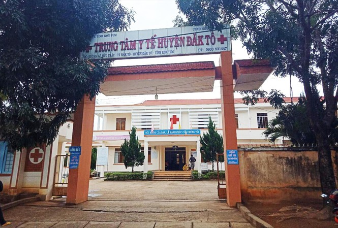 Phát hiện bệnh nhân chết trong hố nước thải của Trung tâm y tế Trung tâm Y tế huyện Đăk Tô nơi xảy ra vụ việc