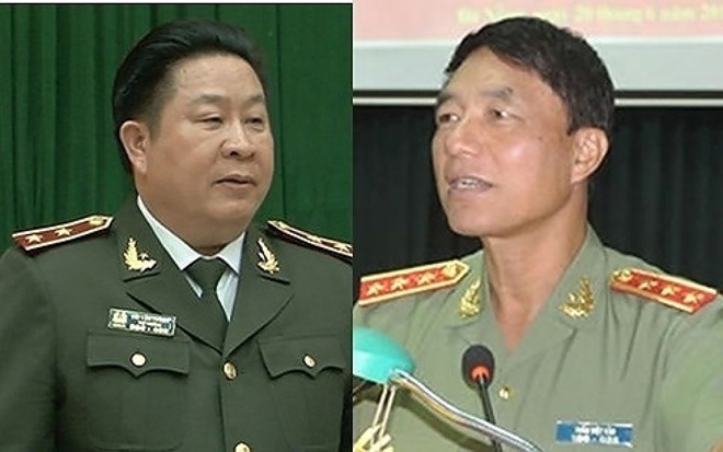 Xử lý nghiêm cán bộ tiếp tay cho 'chạy chức, chạy quyền' Hai vị cựu Thứ trưởng Công an bị xử lý vì liên quan đến Vũ "nhôm". ảnh: PV