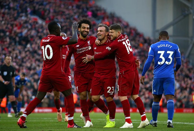 Lịch thi đấu Ngoại hạng Anh hôm nay: Liverpool đại chiến Arsenal Liverpool đang bay cao ở Ngoại hạng Anh 2018-19