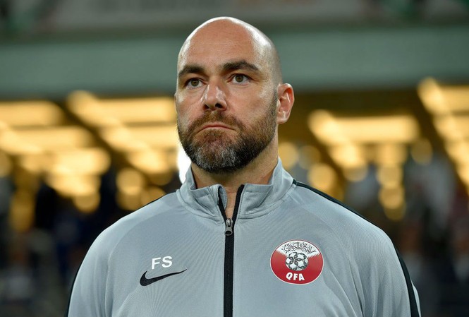 HLV tuyển Qatar 'lên gân' trước trận chung kết Asian Cup 2019 HLV Felix Sanchez