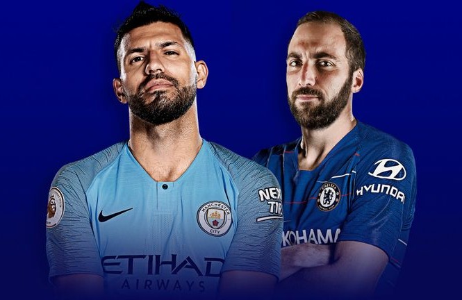 Lịch thi đấu Ngoại hạng Anh hôm nay: Man City đại chiến Chelsea Sergio Aguero và Gonzalo Higuain sẽ so tài tối nay