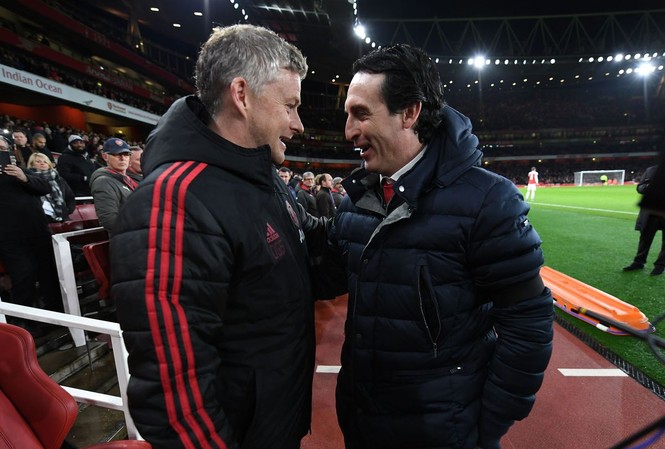 Arsenal thay đổi chiến thuật đấu M.U vì HLV Solskjaer Unai Emery từng thua Ole Solskjaer ở FA Cup