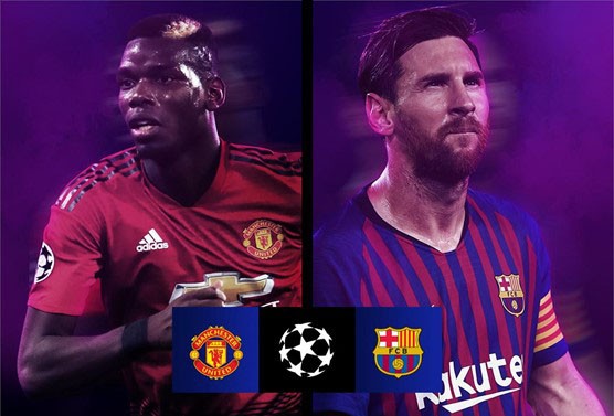 Tứ kết Champions League: Barcelona đại chiến M.U, Tottenham gặp Man City M.U gặp Barca ở tứ kết Champions League.