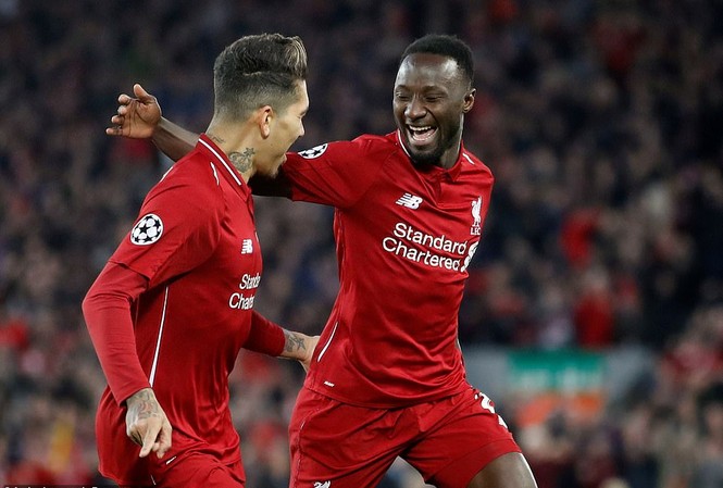 Thắng dễ Porto, Liverpool tiệm cận bán kết Champions League Naby Keita và Firmino lập công giúp Liverpool thắng dễ Porto