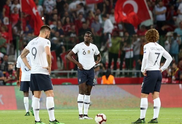 HLV Deschamps: ‘Đội tuyển Pháp nhận một cái tát nảy lửa’ Pháp hứng chịu thất bại thê thảm trước Thổ Nhĩ Kỳ