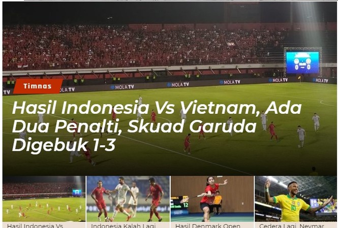 Báo Indonesia cay đắng: ‘Đội chủ nhà bị tuyển Việt Nam làm nhục’ Báo Indonesia cay đắng: ‘Đội chủ nhà bị tuyển Việt Nam làm nhục’