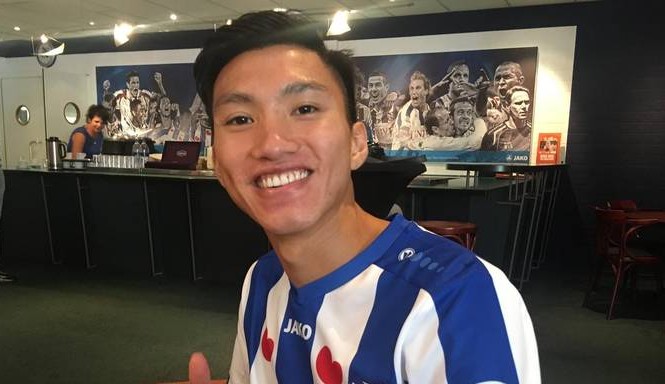HLV Heerenveen giải thích lý do chưa sử dụng Đoàn Văn Hậu Đoàn Văn Hậu. Ảnh: LC