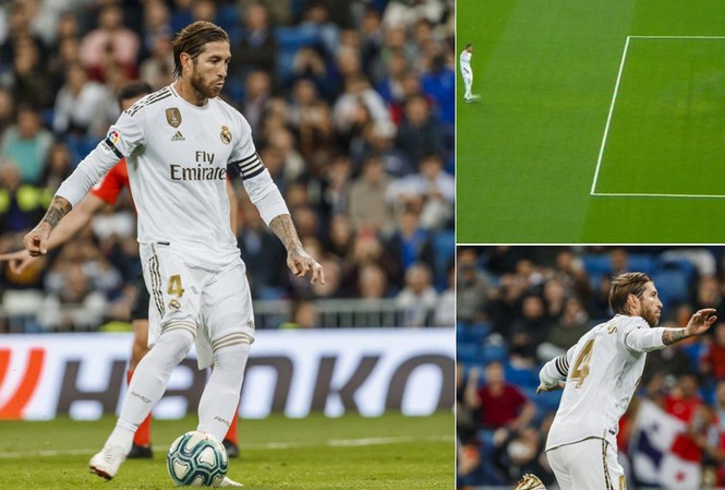 Real vùi dập Leganes, Ramos cân bằng kỷ lục khủng của Messi Sergio Ramos