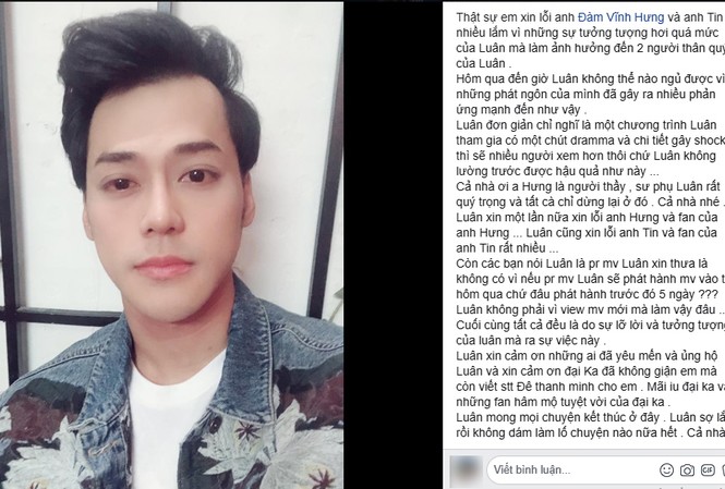 Phan Ngọc Luân xin lỗi Mr Đàm, thừa nhận 'chiêu trò' PR vẫn bị ném đá Phan Ngọc Luân xin lỗi Mr Đàm, thừa nhận 'chiêu trò' PR vẫn bị ném đá