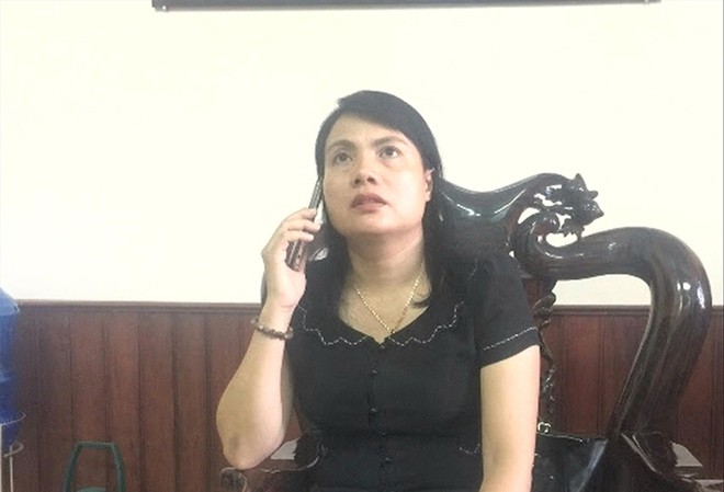 Công an 'theo dõi' đoàn Ủy ban Kiểm tra T.Ư: Bí thư Huyện ủy nói gì? Bà Hồ Thị Lệ Hà, Bí thư Huyện ủy Hướng Hóa