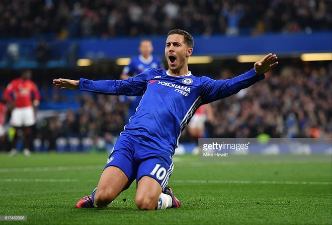Hazard 'chốt' tương lai tại Chelsea Hazard khẳng định đang hạnh phúc tại Chelsea