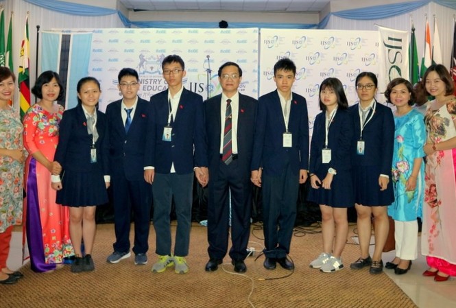 Việt Nam giành 4 Huy chương Vàng kỳ thi Khoa học trẻ quốc tế Ảnh:Internet