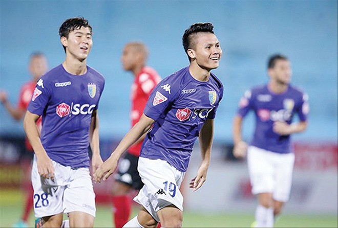 Hà Nội FC bắt đầu chinh phục tấm vé AFC Champions League Hà Nội FC đang sở hữu nhiều tuyển thủ quốc gia