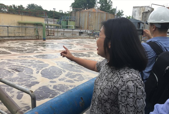 Nhà máy gây ô nhiễm ở Ðồng Nai: Dân bị lừa ký đơn tham vấn cộng đồng? Bể xử lý nước thải của Nhà máy AB Mauri nơi vừa xảy ra sự cố phát tán mùi hôi gây ô nhiễm môi trường