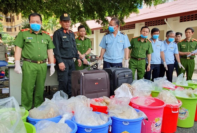 Giải mã quái chiêu những đường dây ma túy Việt Nam vừa là địa bàn trung chuyển ma túy vừa là địa bàn tiêu thụ ma túy. Ảnh Văn Minh