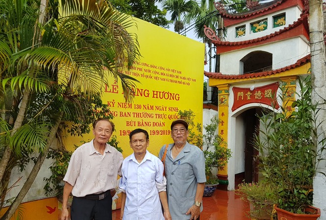 Chuyện cụ Bùi Bằng Ðoàn: Bồi hồi ở Thiệu Ðức Ðường Nhà thờ Thiệu Đức Đường