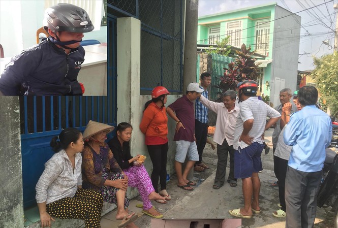 Nỗi ám ảnh mang tên “ngáo đá” Nghi phạm Nguyễn Hoàng Nam (ảnh nhỏ) và hiện trường gây án mạng nghiêm trọng. Ảnh Văn Minh