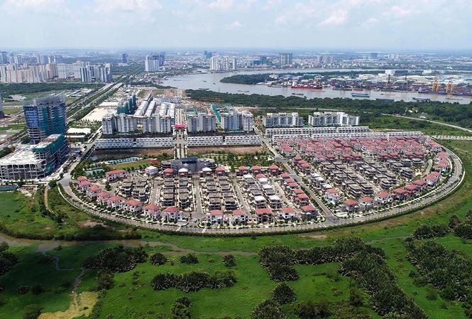 Đặt mình vào vị trí người dân Thủ Thiêm mới thấy tổn thất Một góc Khu đô thị mới Thủ Thiêm. Ảnh: Zing
