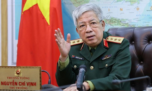 Bộ đội Việt Nam đã '3 cùng' với người dân Campuchia Thượng tướng Nguyễn Chí Vịnh, Thứ trưởng Bộ Quốc phòng. Ảnh: Mạnh Thắng
