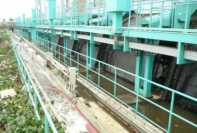 Sai phạm dự án thoát nước: Xử lý trách nhiệm cá nhân, tập thể liên quan Trạm bơm Yên Sở, một trong những hạng mục của Dự án thoát nước Hà Nội 2
ảnh: T.Đảng