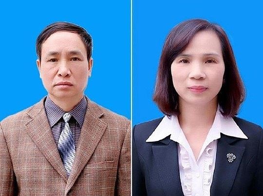 Cựu Phó giám đốc GD&ĐT Hà Giang: 'Anh chỉ lo con anh trượt tốt nghiệp' Hai cựu phó giám đốc Sở GD&ĐT Hà Giang Phạm Văn Khuông (trái) và Triệu Thị Chính.