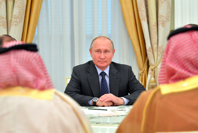 Nga kết thân với đồng minh của Mỹ Tổng thống Nga Vladimir Putin thăm Ả-rập Xê-út hôm nay
Ảnh: điện Kremlin