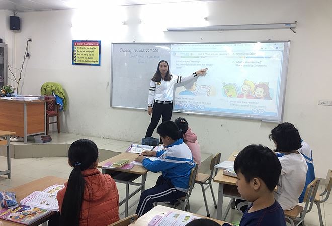 Trường chất lượng cao ở Hà Nội: Học phí cao, chất lượng ra sao? Phòng học bố trí ít học sinh