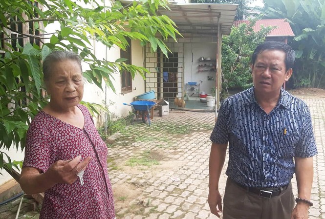 Kỳ án gỗ trắc: Nếu có lỗi, tôi sẵn sàng tù chung thân… Ông Trương Huy Liệu tại ngôi nhà mình ở Lao Bảo - Quảng Trị. ảnh: PXD