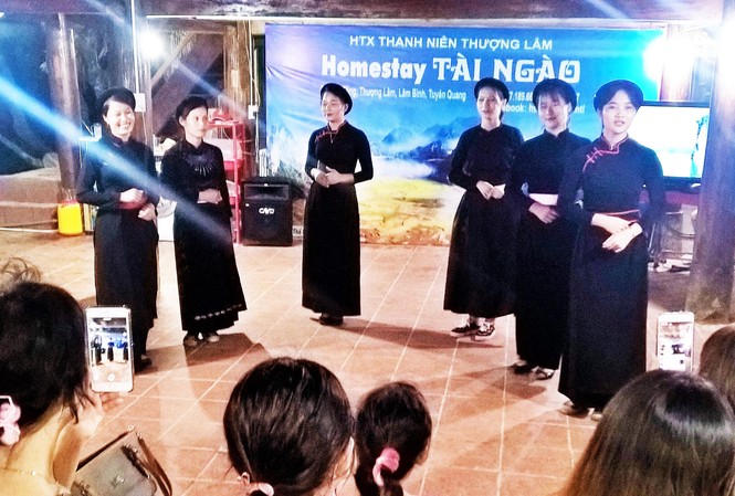 Những chàng Tài Ngào ở Thượng Lâm HTX Thanh niên Thượng Lâm khôi phục làn điệu dân ca Tày