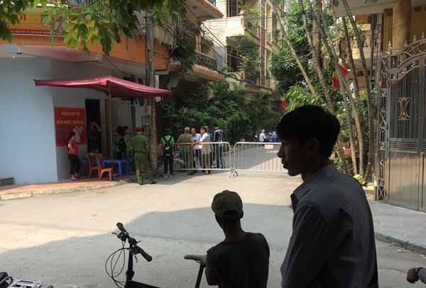 Vụ sát hại hai nữ sinh ở Cầu Giấy, Hà Nội: Thêm những thông tin sốc Hiện trường vụ án. Ảnh: Nguyễn Hoàn
