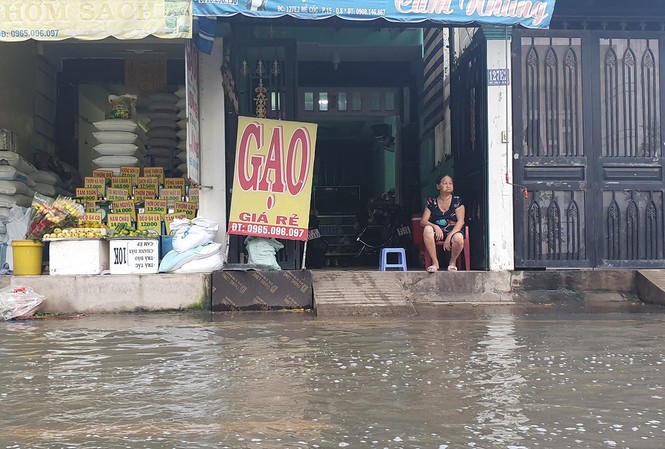 Chống chọi triều cường: Đường trăm tỷ vẫn ngập Người dân TPHCM khổ vì triều cường