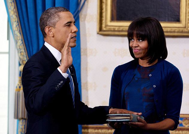 Tổng thống Obama chính thức tuyên thệ nhậm chức Tổng thống Obama chính thức tuyên thệ nhậm chức