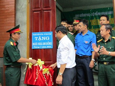 Bàn giao nhà 100 đồng Bàn giao nhà 100 đồng
