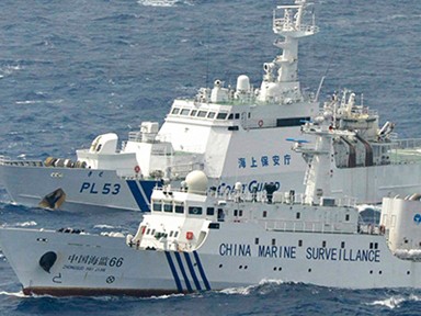 Chín tàu Trung Quốc, Đài Loan vào Điếu Ngư/Senkaku Chín tàu Trung Quốc, Đài Loan vào Điếu Ngư/Senkaku